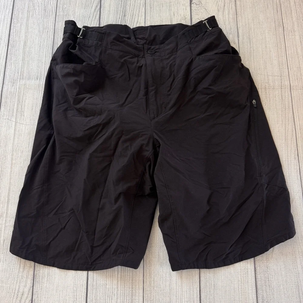 Patagonia Dirt Craft Shorts Men's Size 36 Black Mountain Bike MTB Trail Stretch